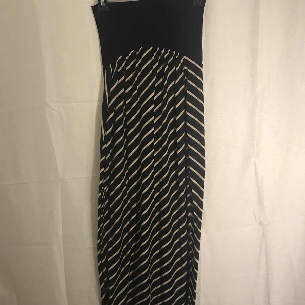 Motherhood Maternity Striped Maxi Skirt Size Small